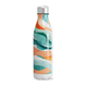 Garrafa Inox - Estampa Ondas Coloridas