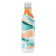 Garrafa Inox - Estampa Ondas Coloridas