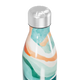 Garrafa Inox - Estampa Ondas Coloridas