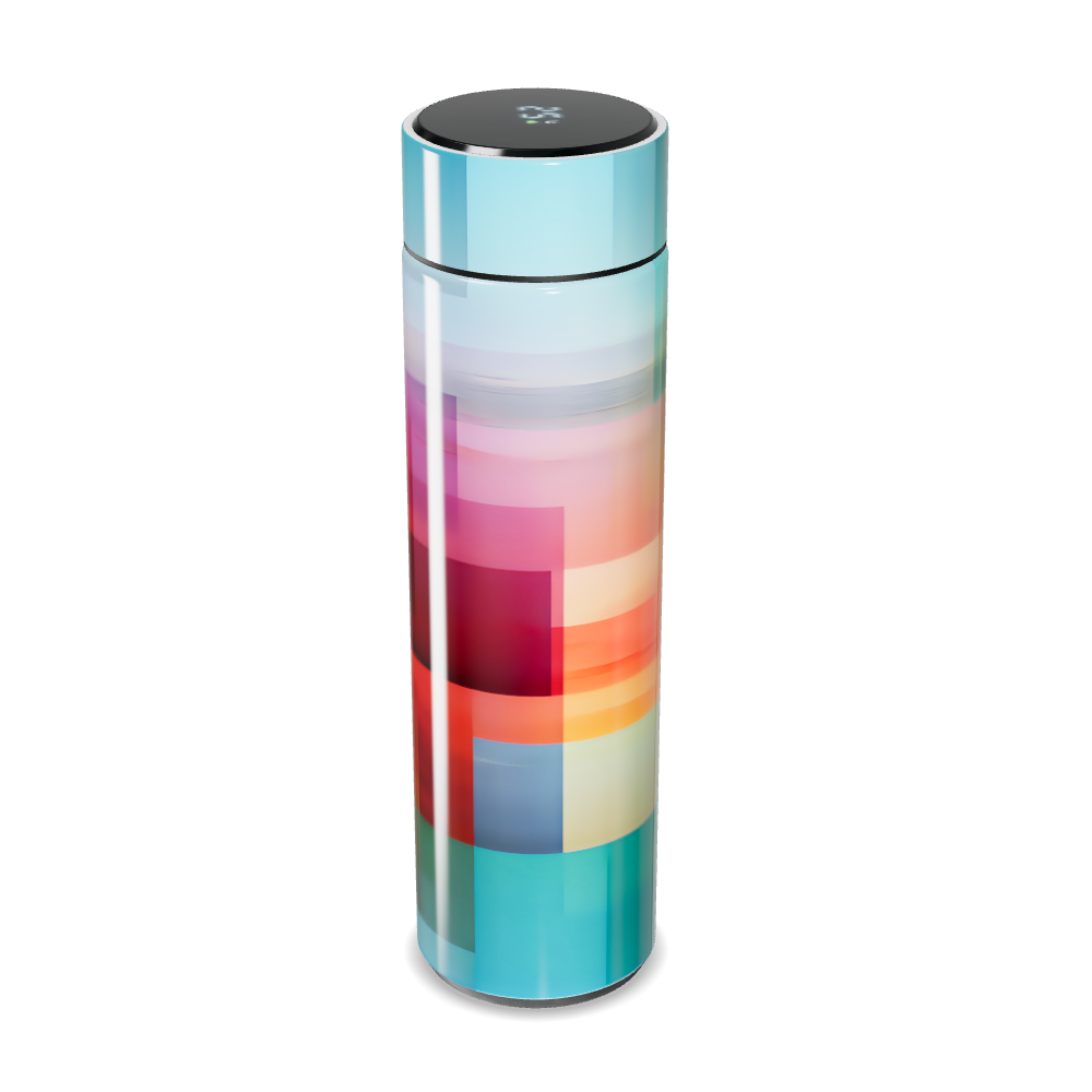 Garrafa Térmica Touch - Colorida Digital Inox