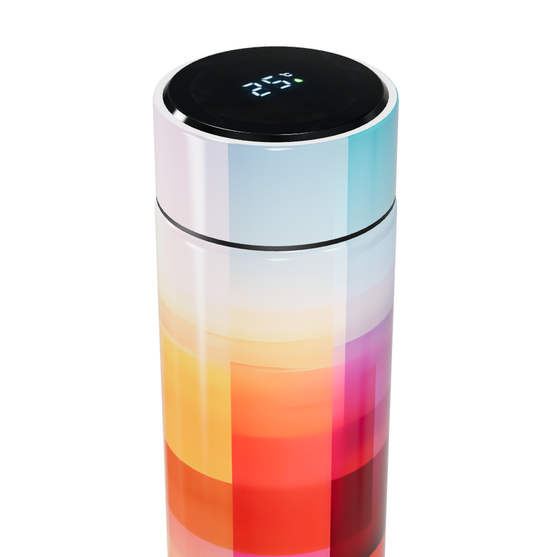 Garrafa Térmica Touch - Colorida Digital Inox