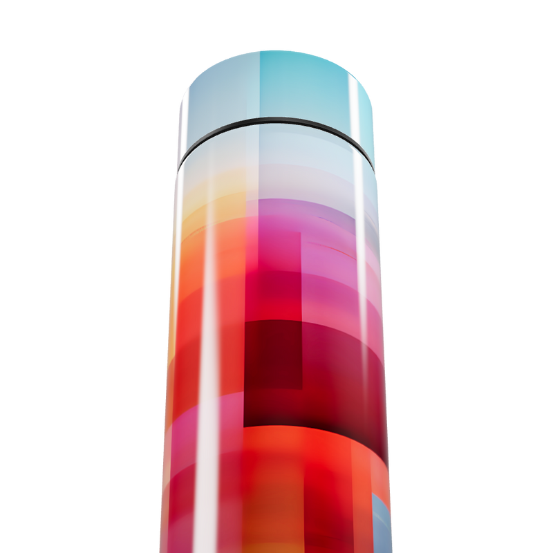 Garrafa Térmica Touch - Colorida Digital Inox