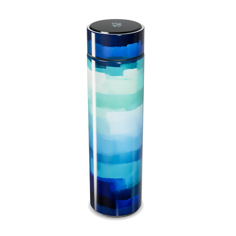 Garrafa Térmica Touch Azul Degradê