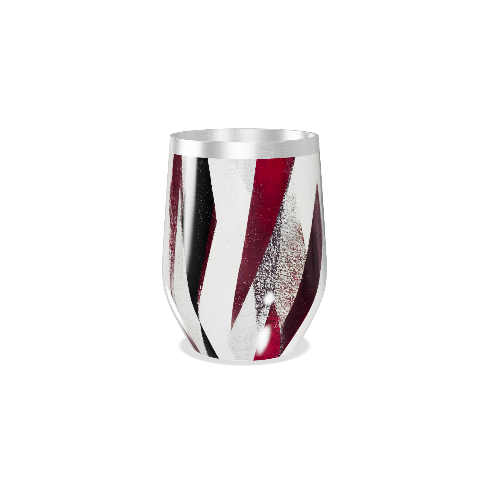 Copo Térmico Slim - Com Estampa Abstrata Colorida