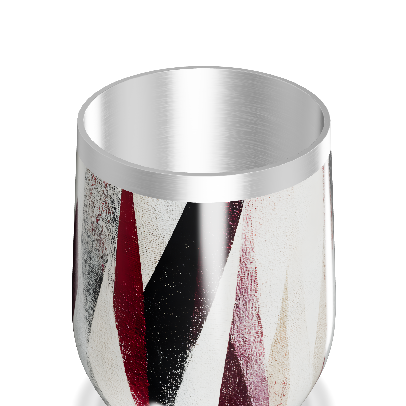 Copo Térmico Slim - Com Estampa Abstrata Colorida