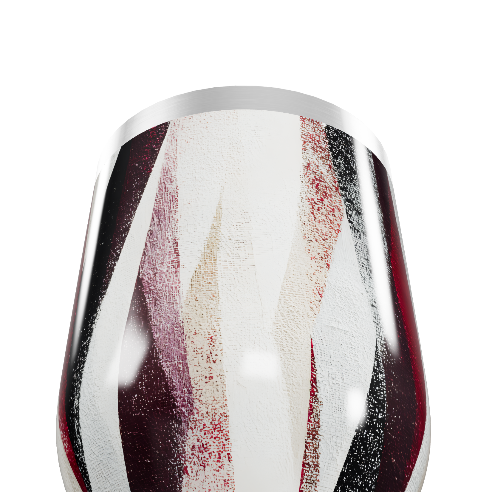 Copo Térmico Slim - Com Estampa Abstrata Colorida