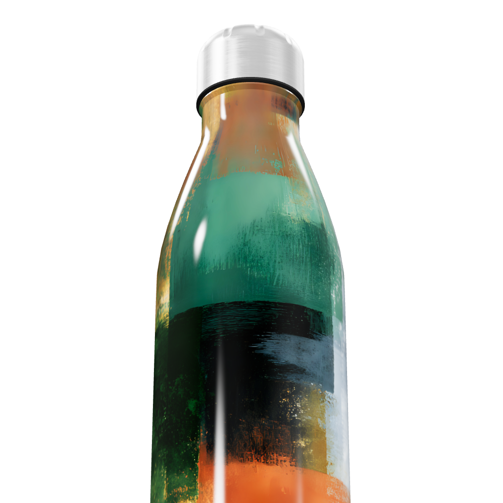 Garrafa Inox - Estampa Colorida