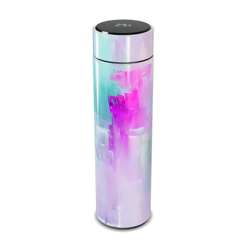 Garrafa Térmica Touch - Estampa Artística Colorida