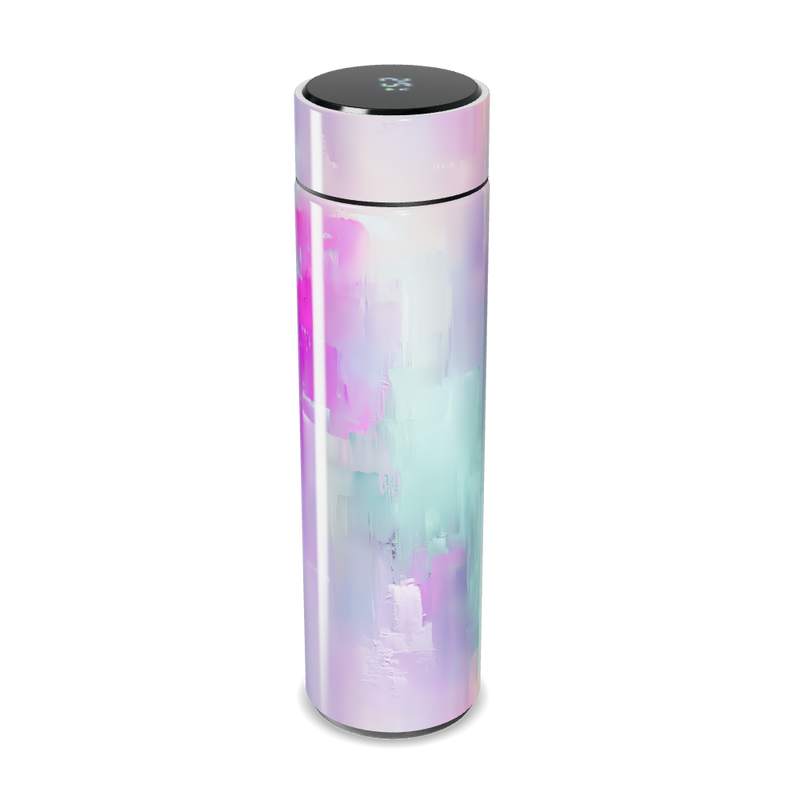 Garrafa Térmica Touch - Estampa Artística Colorida