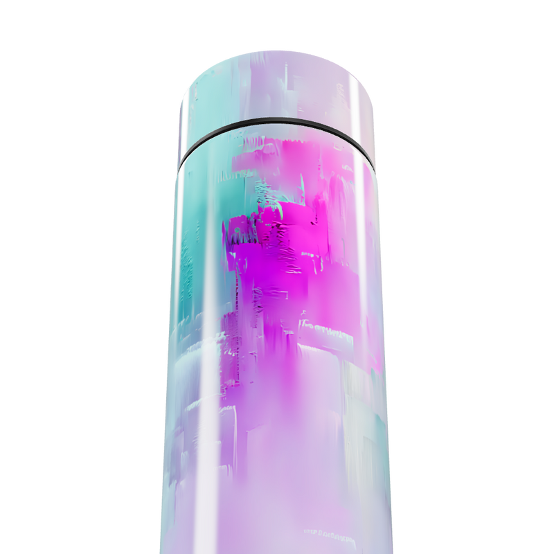 Garrafa Térmica Touch - Estampa Artística Colorida