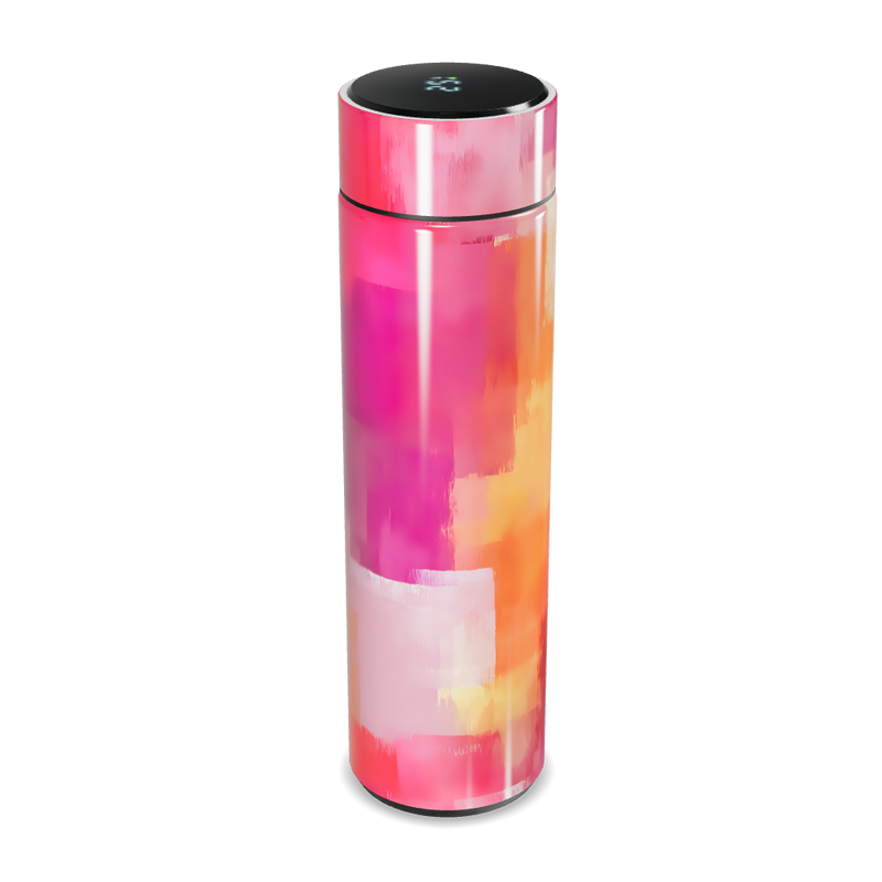 Garrafa Térmica Touch - Colorida com Display Digital