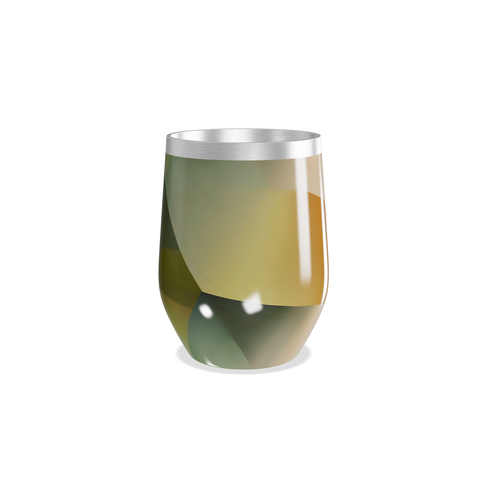 Copo Térmico Slim - Design Multicolorido