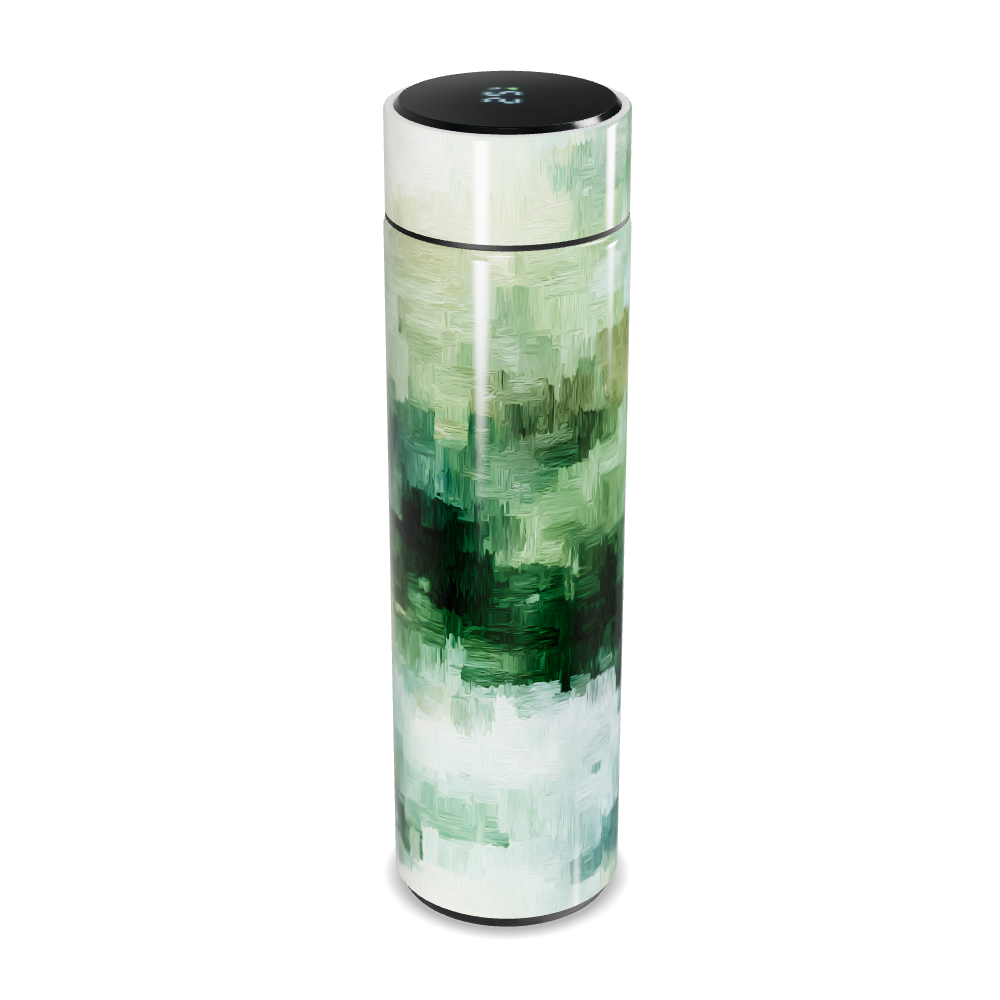 Garrafa Térmica Touch Pintura Verde