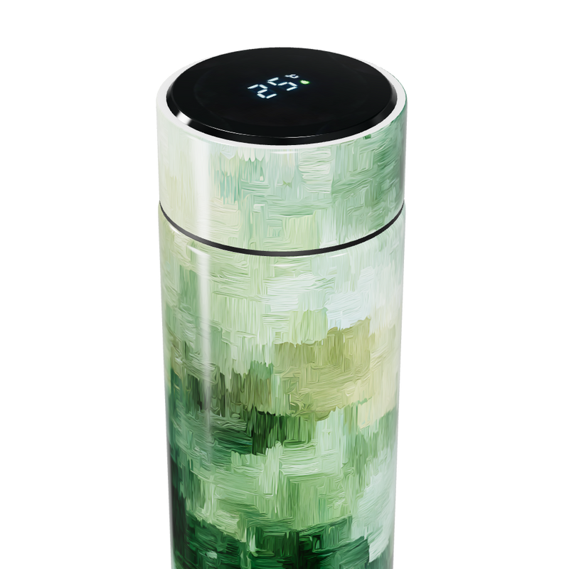 Garrafa Térmica Touch Pintura Verde