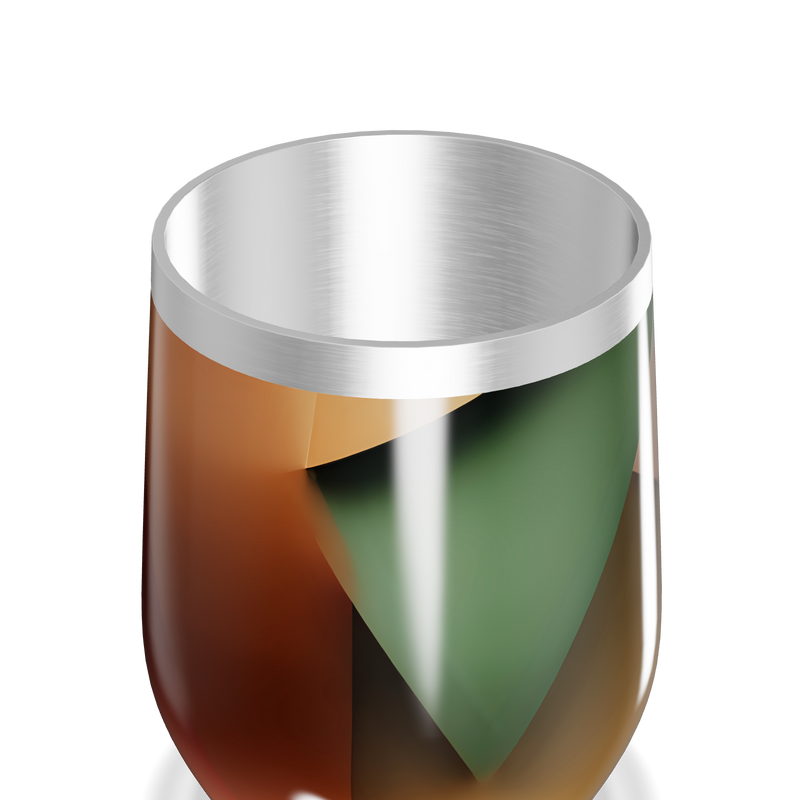 Copo Térmico Slim - Abstrato Multicolorido