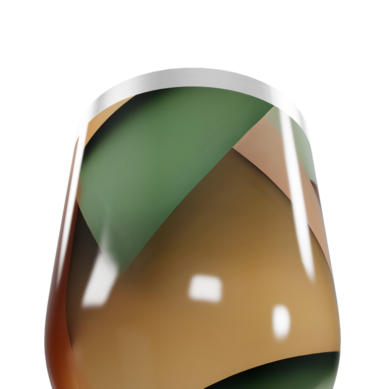 Copo Térmico Slim - Abstrato Multicolorido