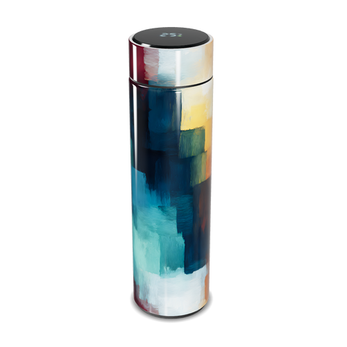 Garrafa Térmica Touch - Estampa Colorida Digital