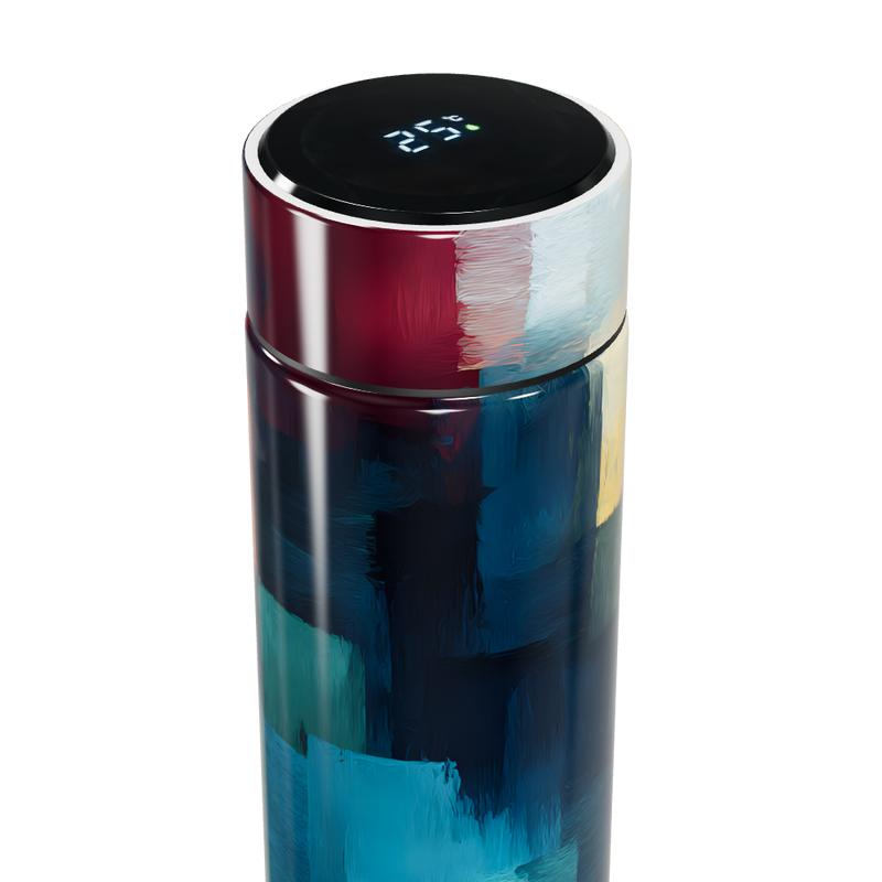 Garrafa Térmica Touch - Estampa Colorida Digital