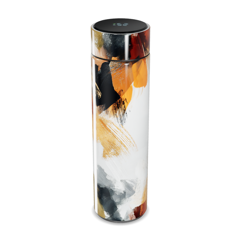 Garrafa Térmica Touch - Abstrata Aço Inox