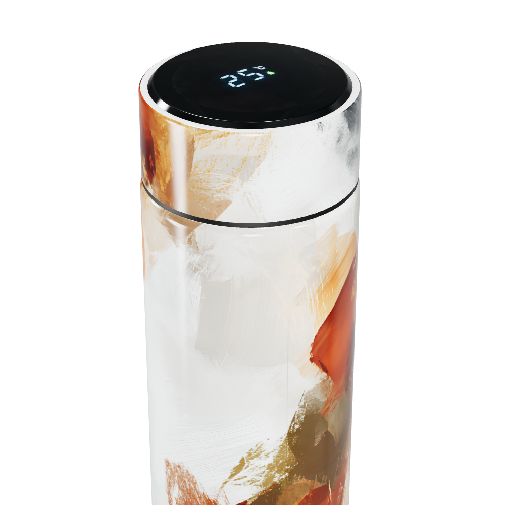 Garrafa Térmica Touch - Abstrata Aço Inox