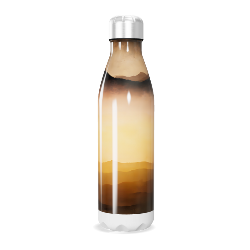Garrafa Inox - Paisagem Amarela