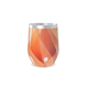 Copo Térmico Slim - Geométrico Laranja Inox