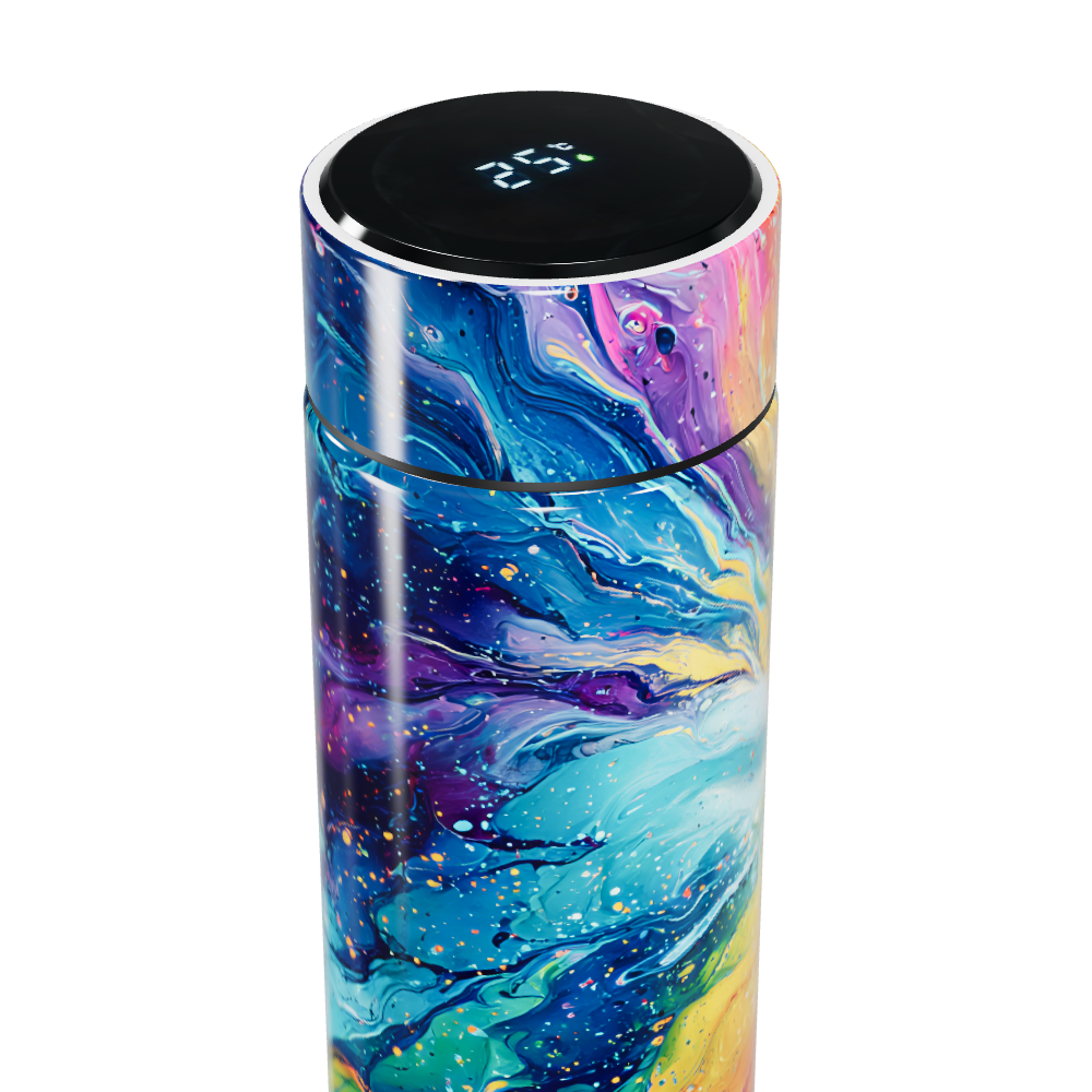 Garrafa Térmica Touch - Colorida Digital 500ml