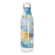 Garrafa Inox - Estampa Aquarela Azul