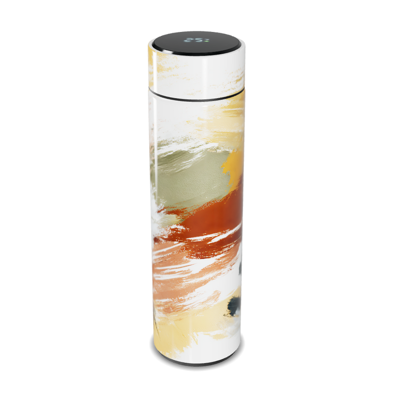 Garrafa Térmica Touch - Estampa Abstrata Colorida