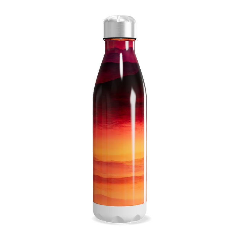 Garrafa Inox - Estampa Pôr do Sol