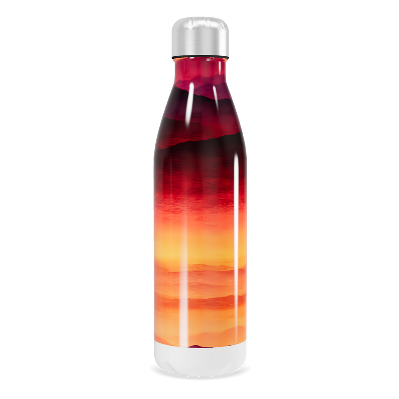 Garrafa Inox - Estampa Pôr do Sol