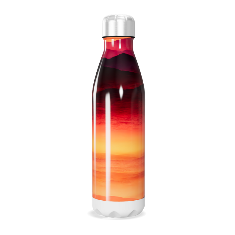 Garrafa Inox - Estampa Pôr do Sol