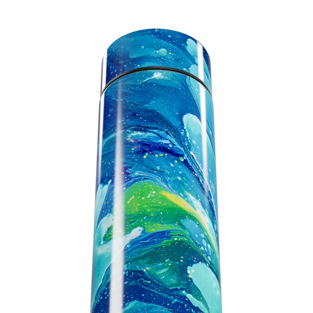 Garrafa Térmica Touch - Azul Estampada Digital