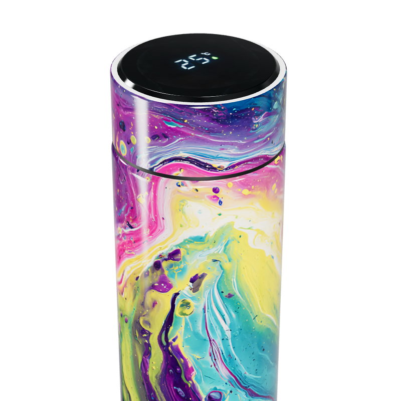 Garrafa Térmica Touch - Estampa Colorida