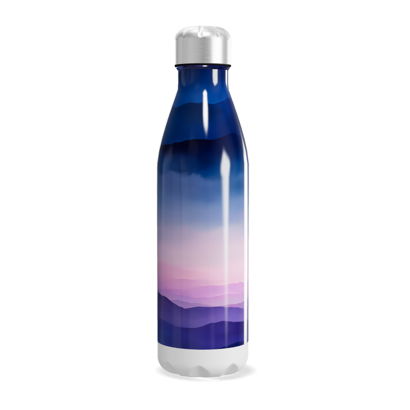 Garrafa Inox - Azul Degradê 500ml