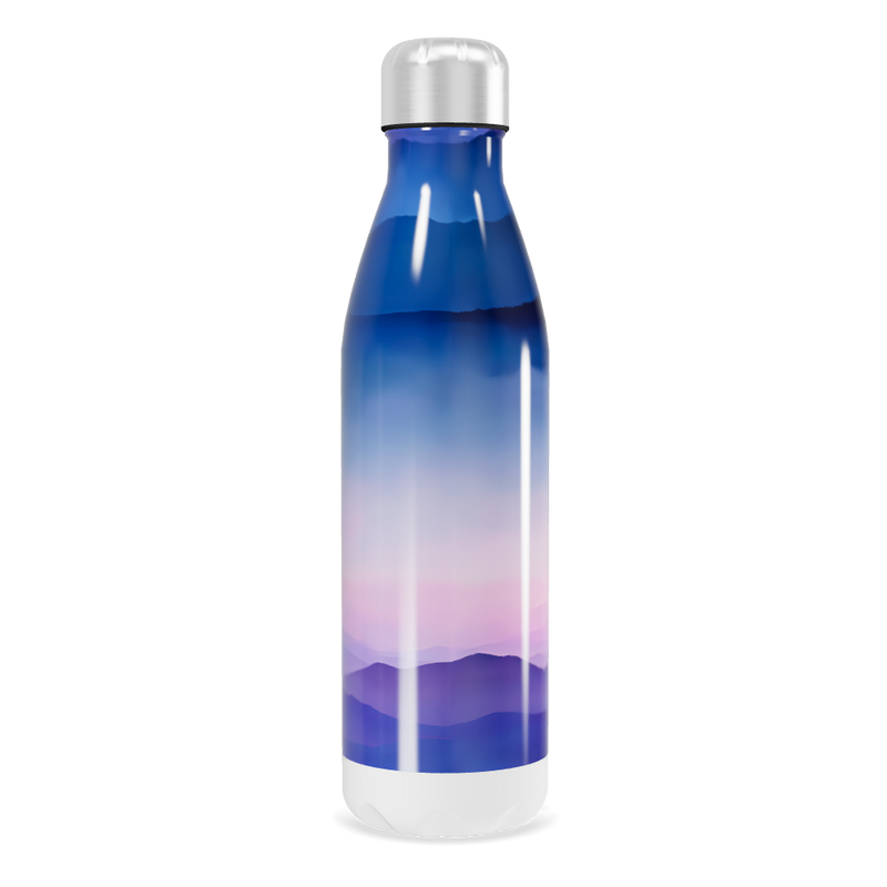 Garrafa Inox - Azul Degradê 500ml