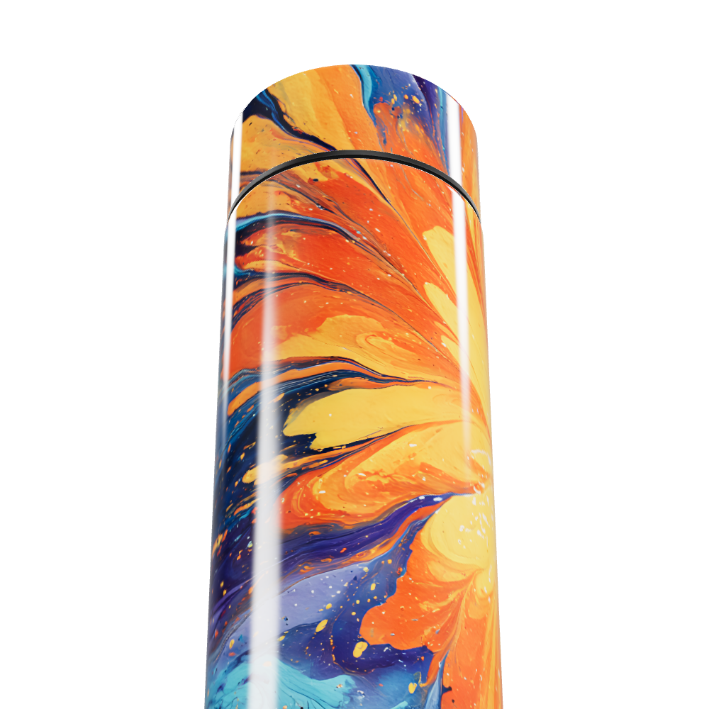 Garrafa Térmica Touch - Estampa Colorida Digital