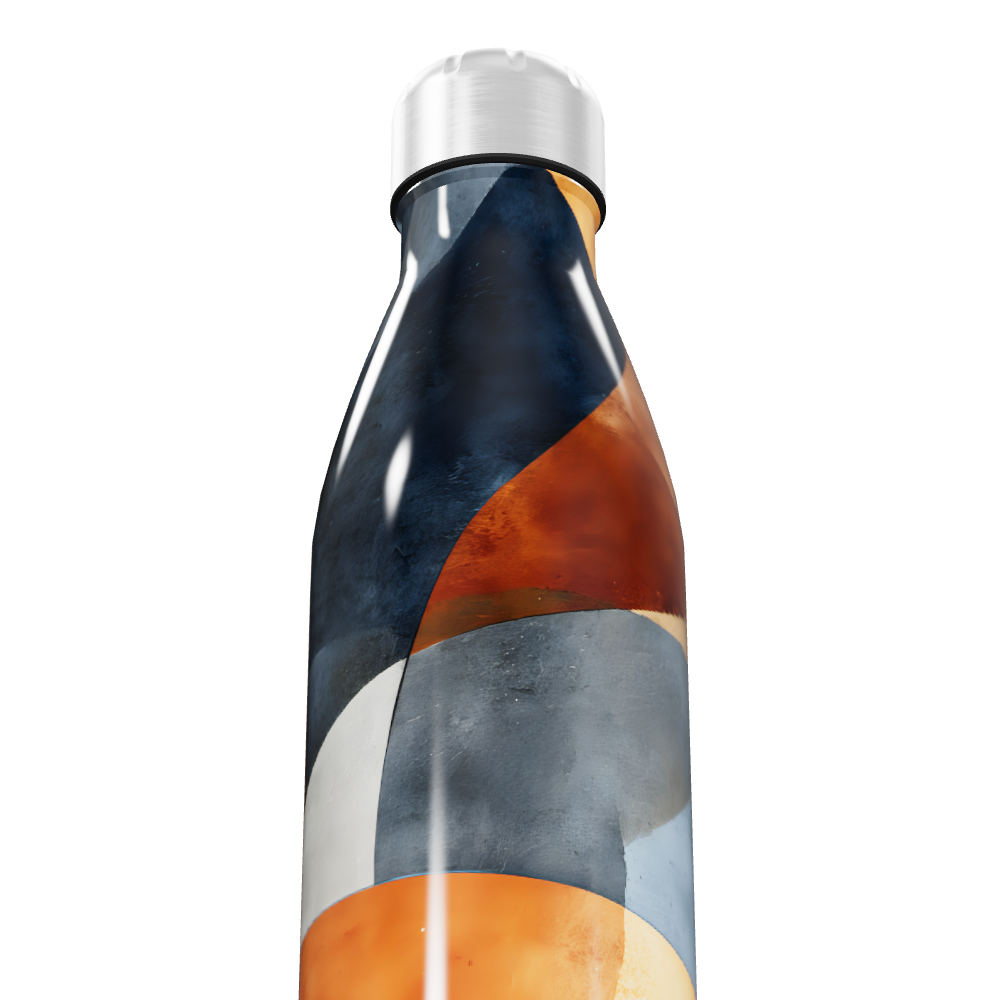 Garrafa Inox - Colorida Abstrata 500ml