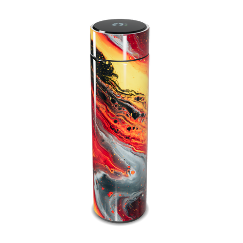 Garrafa Térmica Touch - Estampa Abstrata Colorida