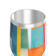 Copo Térmico Slim - Colorido Geométrico Inox