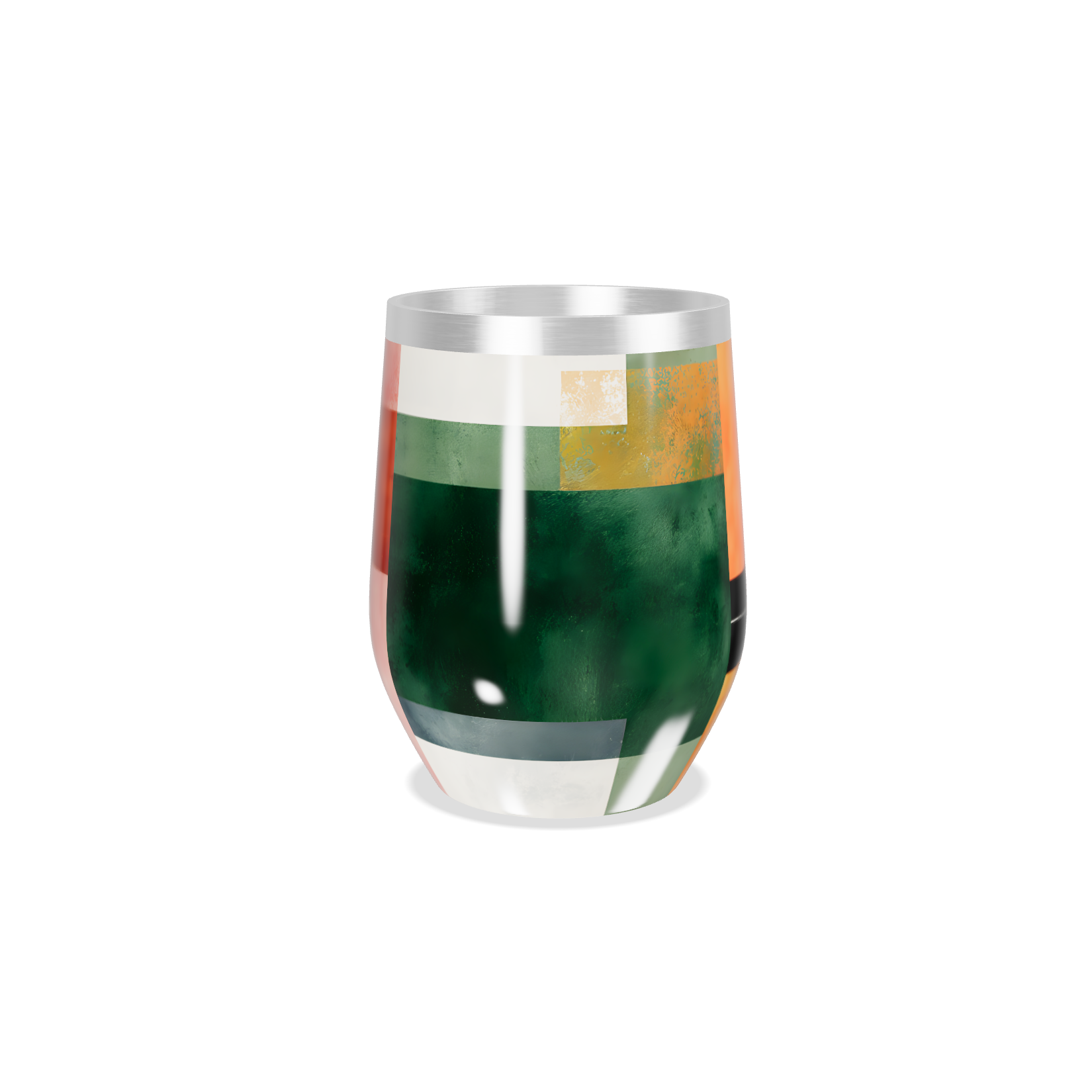 Copo Térmico Slim - Multicolorido Inox