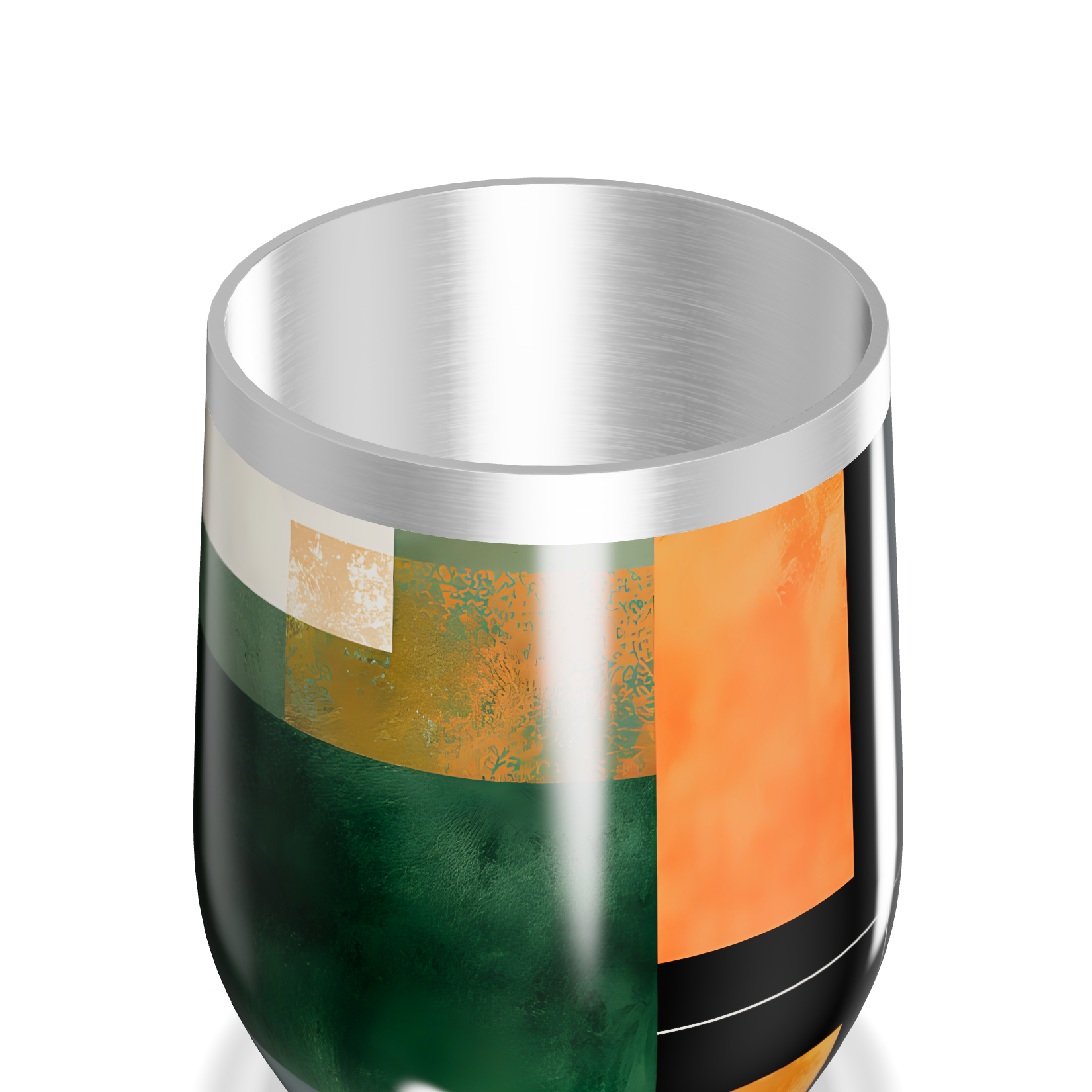 Copo Térmico Slim - Multicolorido Inox