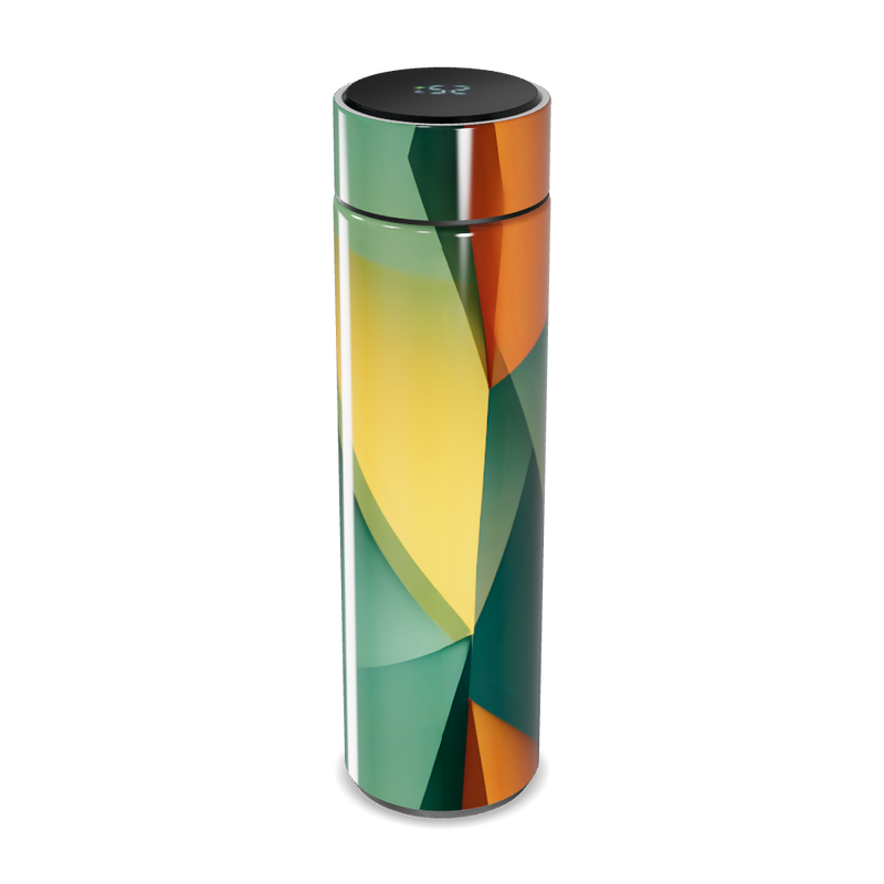 Garrafa Térmica Touch - Colorida com Display Digital