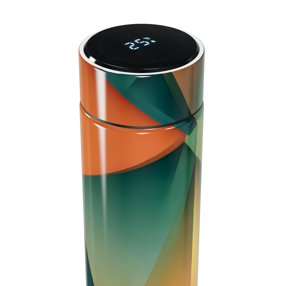 Garrafa Térmica Touch - Colorida com Display Digital