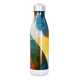 Garrafa Inox - Estampa Geométrica Colorida