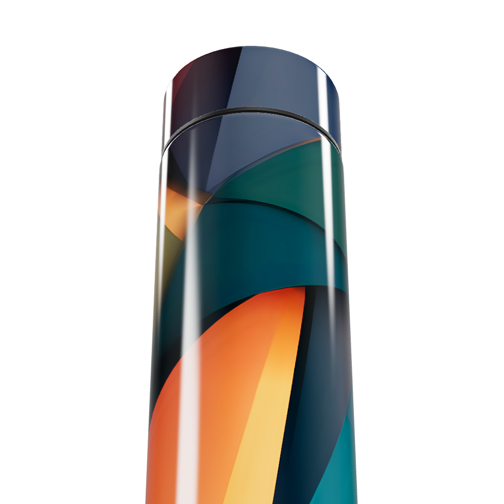 Garrafa Térmica Touch - Colorida Vidro LED