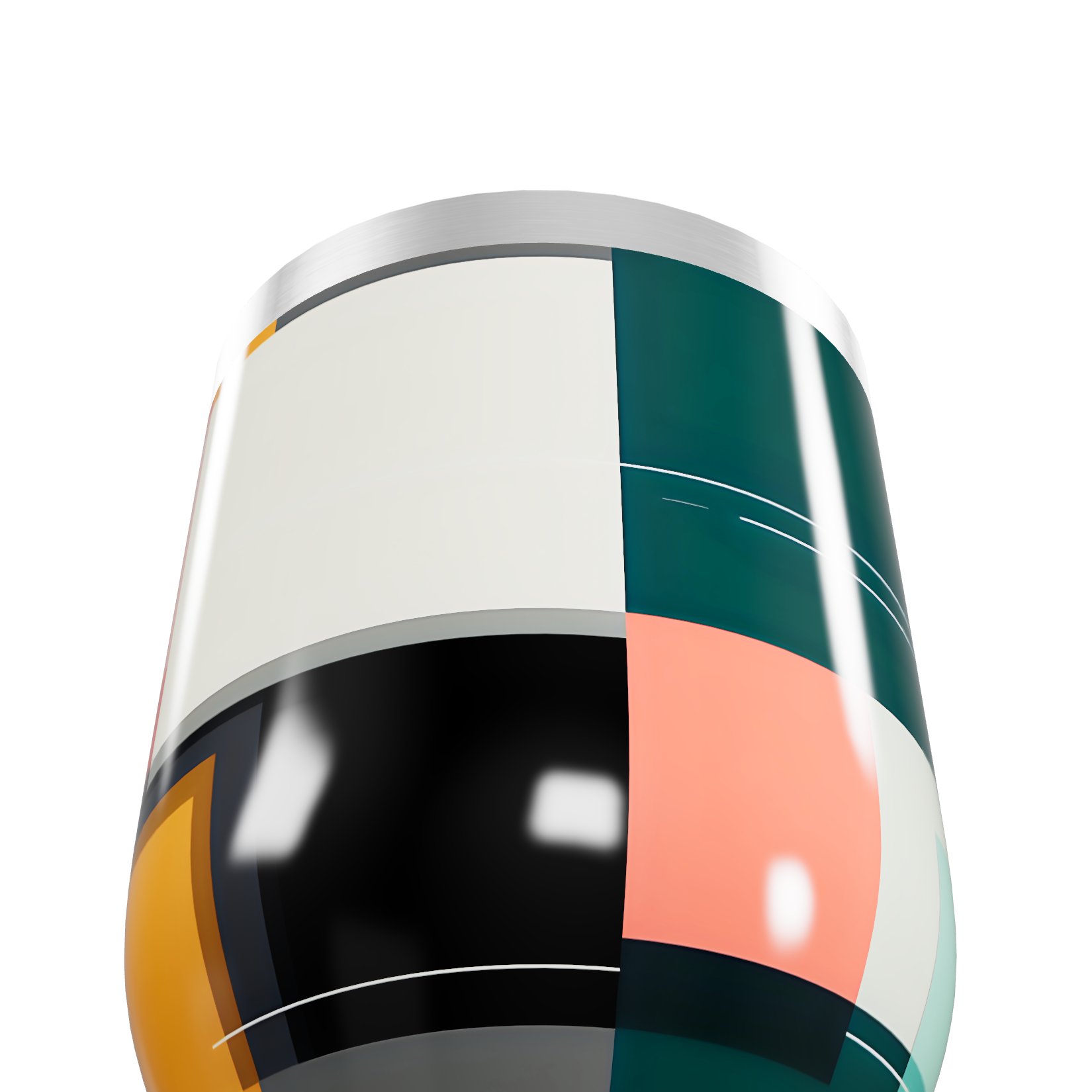 Copo Térmico Slim - Colorido em Aço Inox