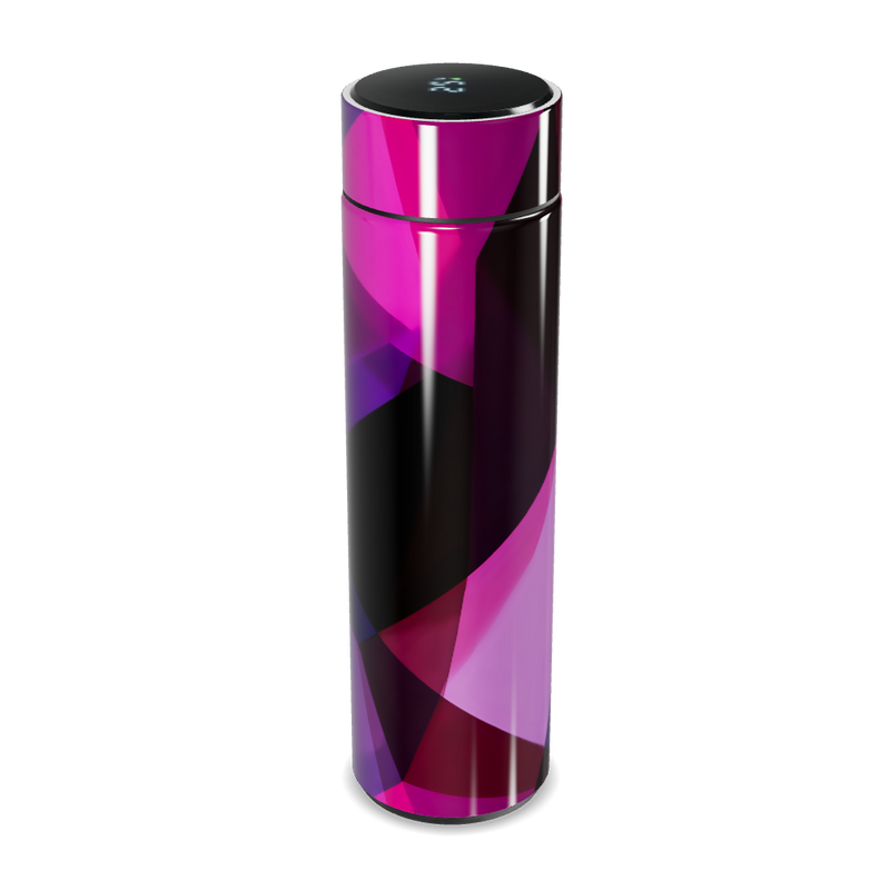 Garrafa Térmica Touch - Estampa Geométrica Colorida