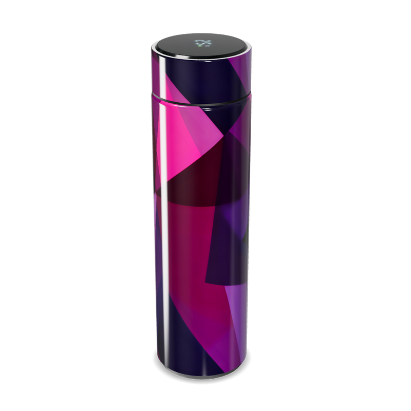 Garrafa Térmica Touch - Estampa Geométrica Colorida