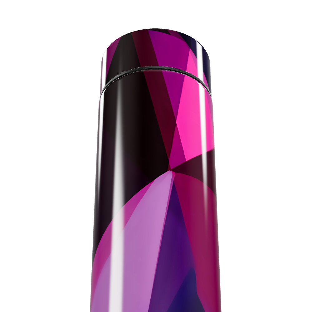 Garrafa Térmica Touch - Estampa Geométrica Colorida